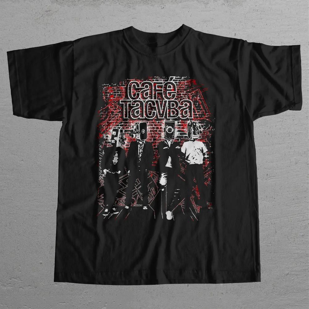 NEW CAFÉ TACVBA Band Gift For Fans T Shirt S-5XL Heavy Cotton Black TT646 Unisex T-Shirt XXXL
