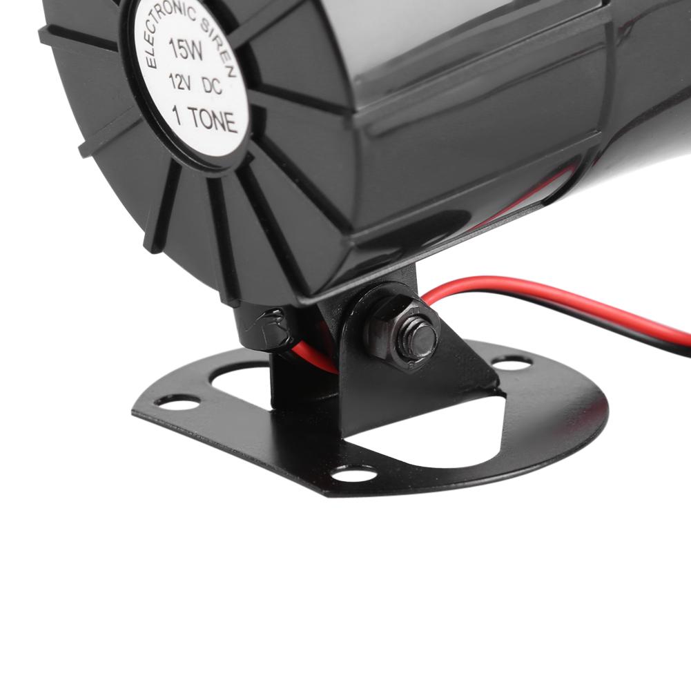 DC12V 15W Kabelgebundener Alarm Lauter Ton Hupe mit Halterung für Heim-Sicherheitssystem