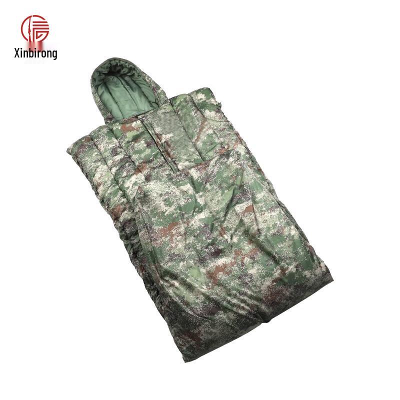 Xinbirui Camping Warmer Baumwoll-Schlafsack im Jacken-Stil