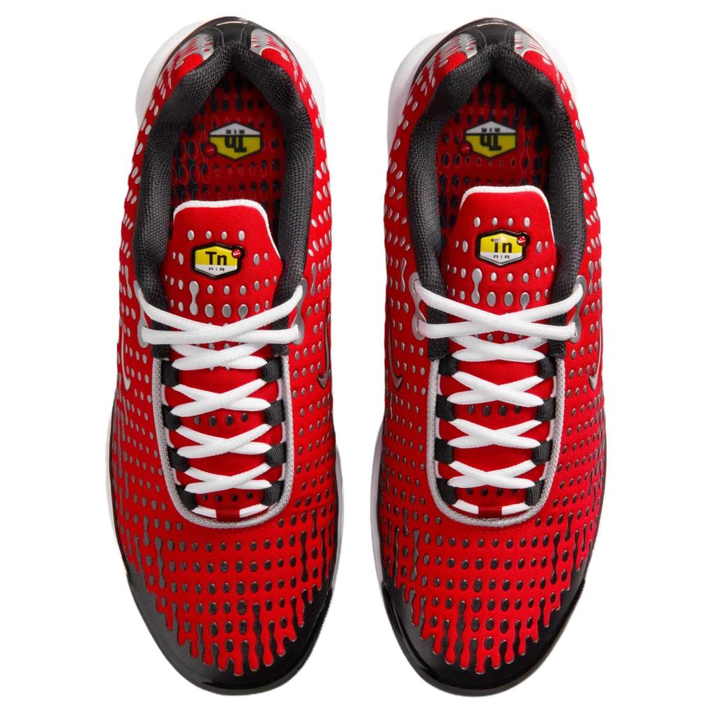 Nike Air Max Plus 7 University Red Unisex Sneaker Schwarz Weiß Metallic-Silber HQ2197-600