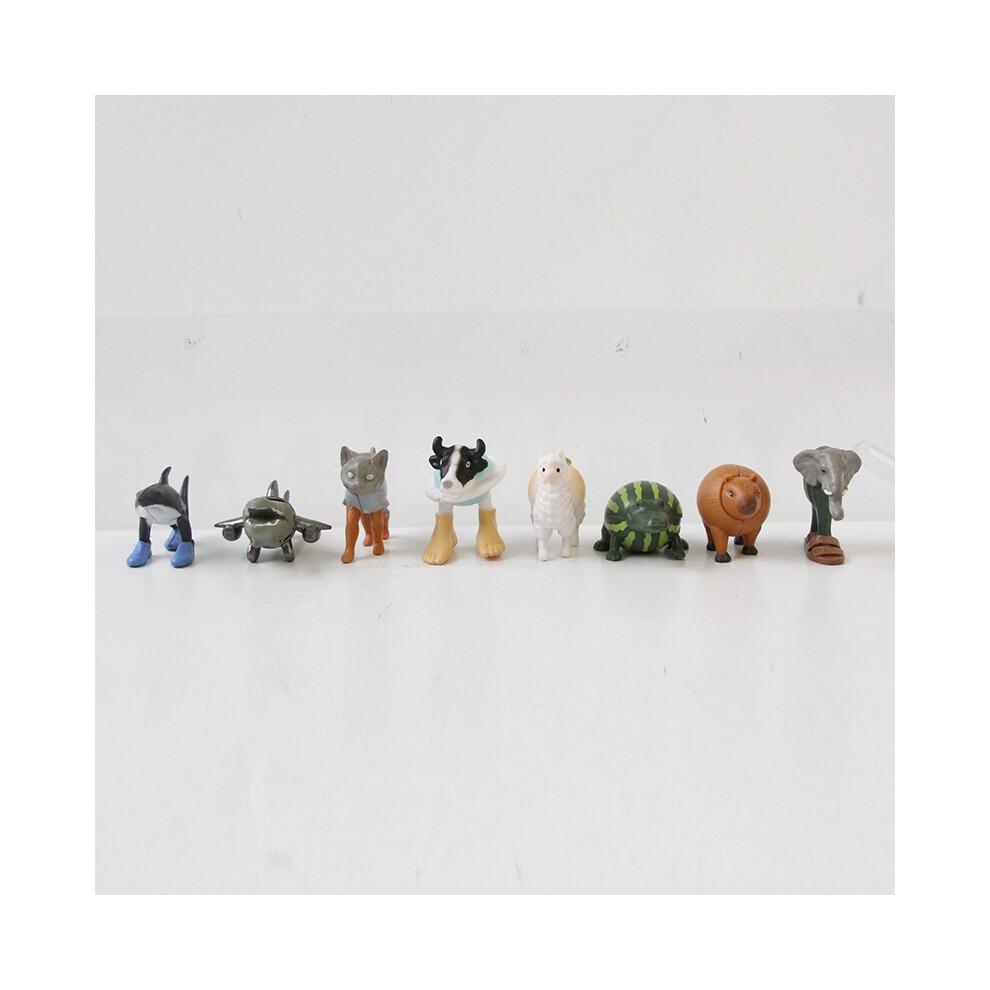 24 Piezas Brainrot Tung Tung Sahur Figuras Muñeco Tralalero Tralala Bombardino Cocodrilo Chimpancini Bananini Modelo Juguete Regalo