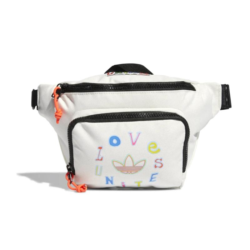 

Adidas Оригинальная полиэстеровая сумка-слинг, наплечная сумка, сумка через плечо, поясная сумка унисекс белая Adidas EY2767 белый