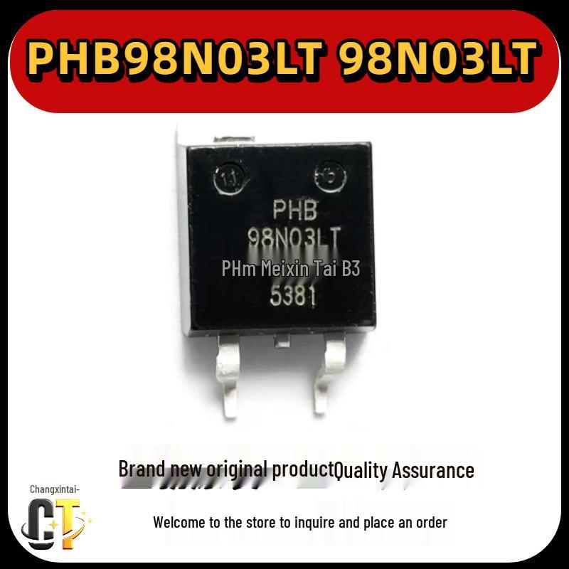 

Brand New PHB98N03LT 98N03LT SMD TO-263 MOSFET, 25V, 75A Inquire Before Ordering to Confirm Stock