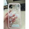 3D Jelly Korean Bear Clock Stickers - New INS Cute Glue Decals for Computer Phone Case DIY Decor