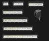 Panel LED lampa robocza BAR 52 cm 420W 12 24V cree dalekosiężny quad