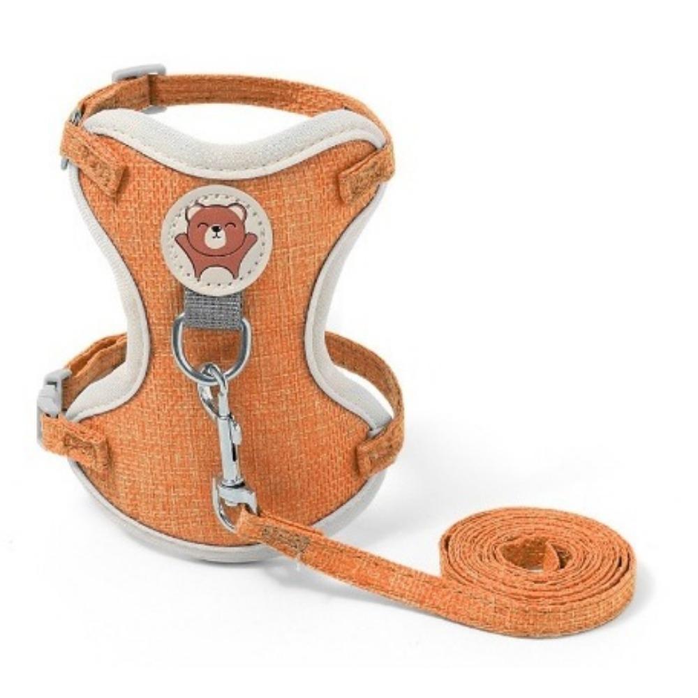 Pet Chest Strap Vest Type Cat Leash Medium and Small Dog Anti-break Free Dog Leash Telescopic