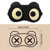Cute Eye Mask Sleep Soothing Eye Fatigue Warm Compress Wear Comfortable Children And Students Eye Masks