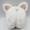 Foldable Faux Fur Ear Warmers Faux Fur Foldable Thermal Earmuffs Cat Ear Earmuffs  Winter Outdoor