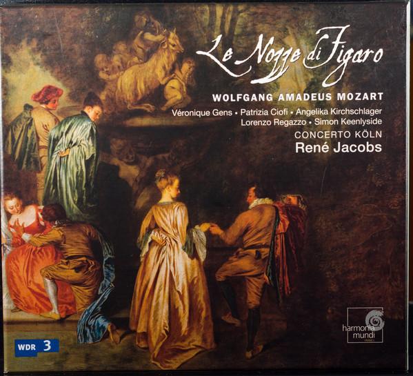 CD WOLFGANG AMADEUS MOZART, RENE JACOB - Mozart: Le Nozze Di Figaro HMC90181820 Harmonia Mundi  2004 Germany ObiClassical Used
