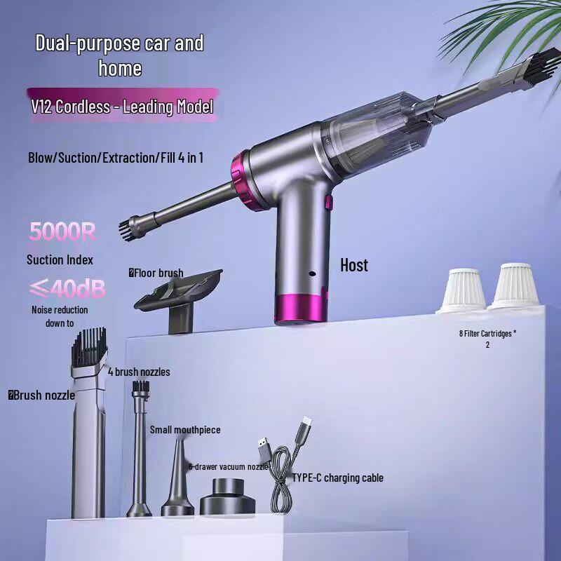 

Longmazu Handheld Cordless Vacuum Cleaner CN plug (adapter included)