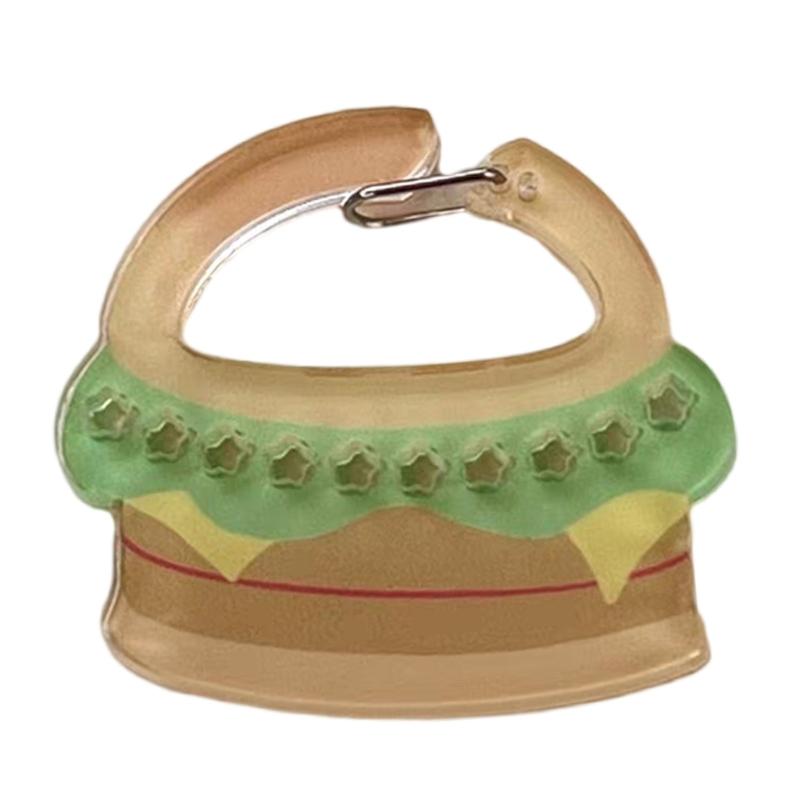 

Карабин-клипса для ключей и мелких предметов Акриловая подвеска для украшения рюкзака, блокнота, ита-бэга, аксессуар с пряжкой