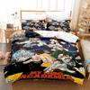 NEW My Hero Academia Anime Duvet Cover Set with Pillow Covers Polyester Teens Kids Bedding Set Full Queen King Size Bed Linen