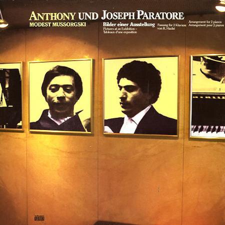 

LP Record ANTHONY UND JOSEPH PARATORE MODES Bilder Einer Ausstellung Fassung F VMS1036 Schwann Musica 1982 Germany Classical Used