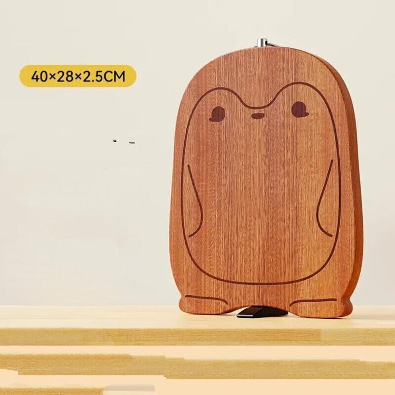 

Penguin Ebony Wood Cutting Board