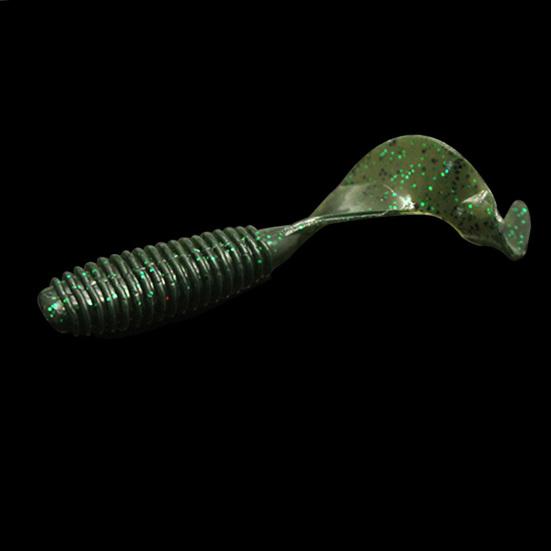 12 Stück 6cm Mehrfarbig Künstlicher Lockwurm Weichköder Köder Angelzubehör