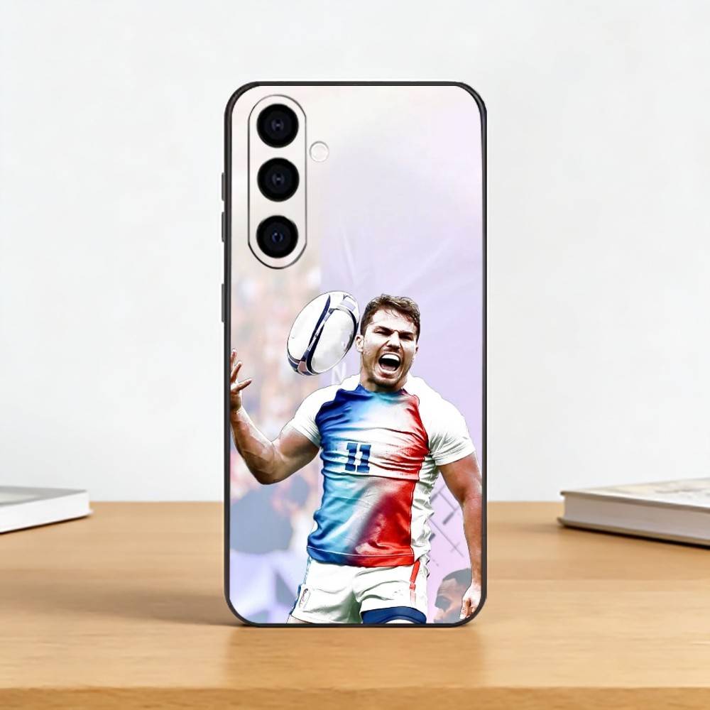 

Antoine Dupont for Rugby Fans Phone Case For Samsung Galaxy A73,A72,A71,A70,A53,A52,A51,Soft Silicone Black Cover Samsung a31