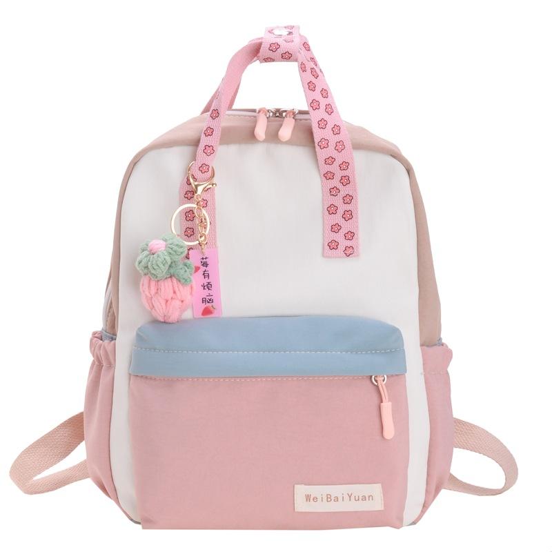 

Школьные рюкзакиНовый модный тренд для учеников начальной школы 1-3 классов милый брелок легкий рюкзак для активного отдыха и путешествий