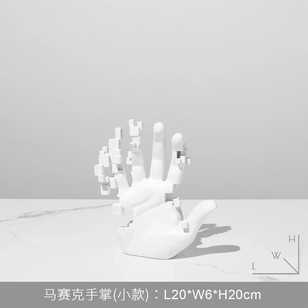 Главная Гостиная Украшения Абстрактное искусство Пальма Современная роскошь Стол Ручная скульптура Аксессуары для дома Эстетические статуэтки Декор