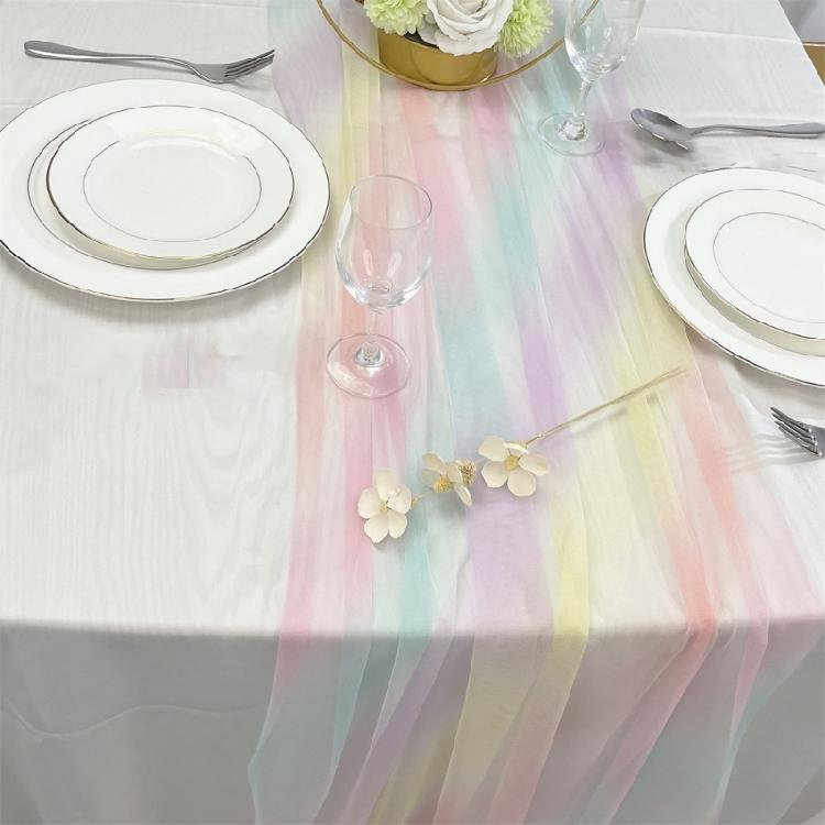 Fade Resistant Colorful Tablecloth Quick Drying Materials Easy Maintenance Portable for Travel Event