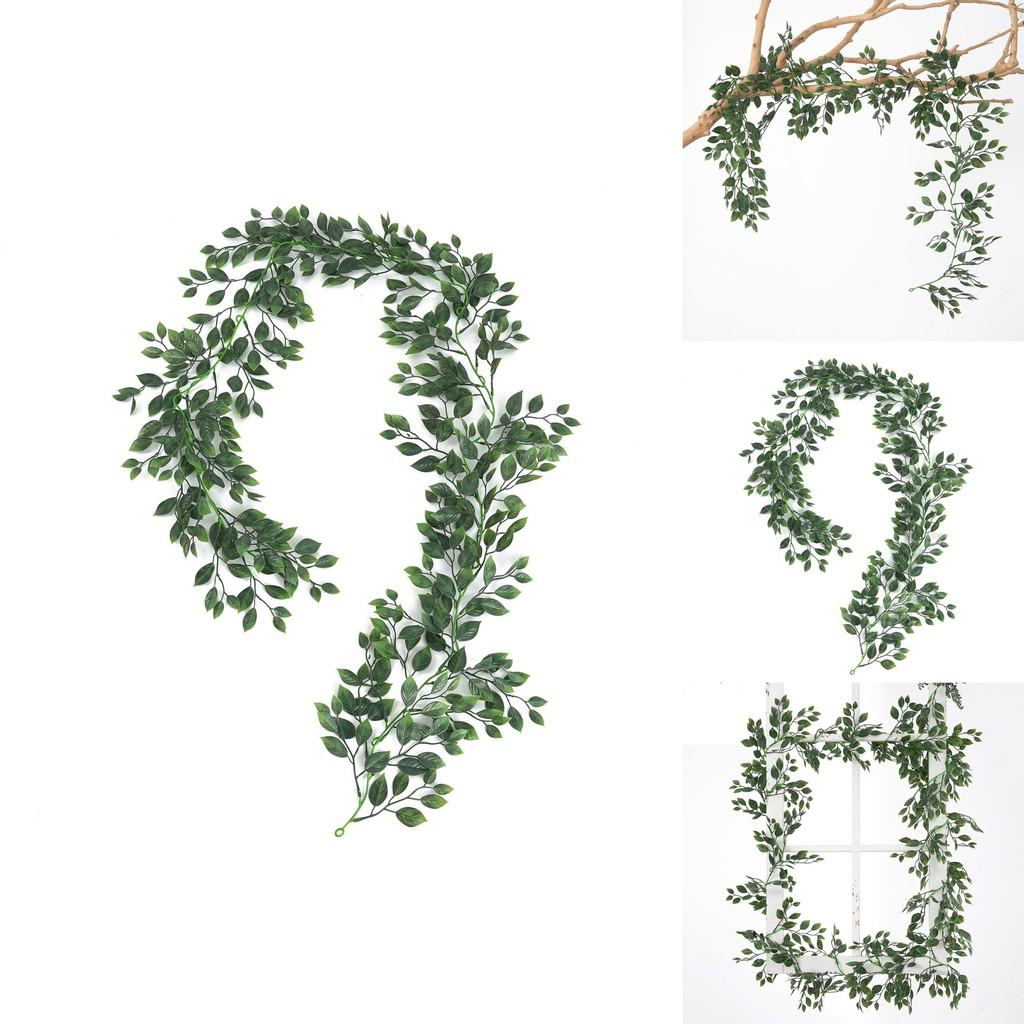 Fake Ivy Plant Foliage With Silk Leaves For Home Decor Wall Hanging
