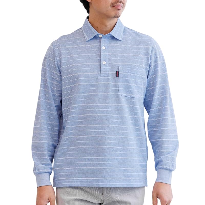 

[INSPIRE] inspire men s long sleeve polo shirt polo casual spring summer autumn quick dry quick drying trip with pocket Washable brand 40s 50s 60s 70s