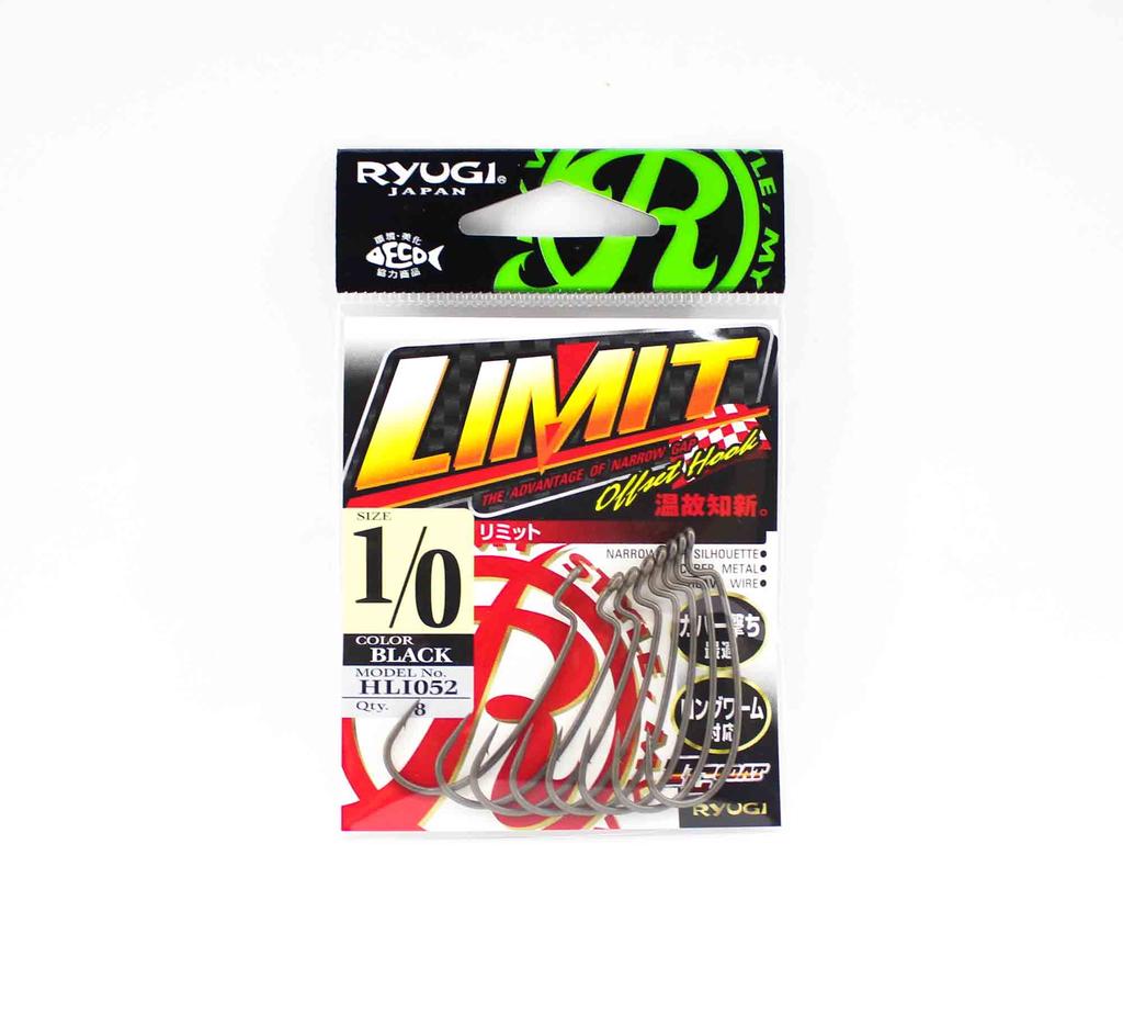 Ryugi HLI052 Limit Offset Worm Narrow Gap Size 1/0 (4122)