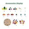 Montessori Flower Garden Building Wooden Toys Flower Arrangement Game Creative Educational Toy for Kids 2-4 Years Old Girls Gift