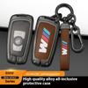 MLKQ6 Car Zinc Alloy Key Case Key Chain For BMW E60 E61 E70 E81 E87 E90 E91 E92 G30 F10 F20 F30 X1 X5 X3 1 3 5 6 Series Z4 Key Shell