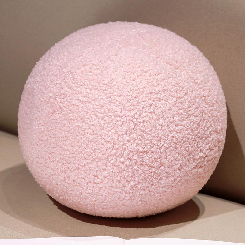 30x30cm Yoga Plush Ball Toy Stuffed Sport Ball Pillow Back Support Plushie Sofa Chair Decor Home Interactive Prop Gift