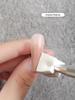 1/2 Set 1cm Mini Tofu Sponge For Nail Art Gradient & Blending, Grabber Brush Tools With Cheek Stamping Pad, Makeup Stamping Kit