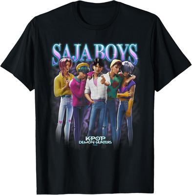 Saja Boys Schwarm Offiziell lizenziertes T-Shirt