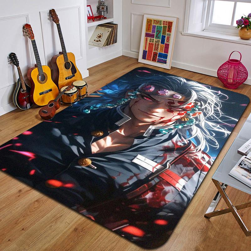 D-demons Layer Printed Carpet Fashion Yoga Mat Bedroom Decorative Carpet Living Room Bathroom Decorative Floor MAt Birthday Gift