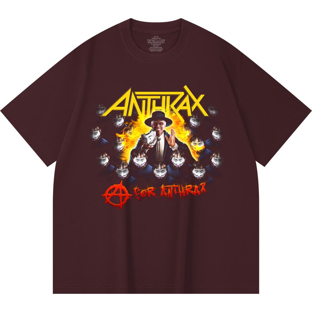 230 g/m² 100% Baumwolle Heavy Metal T-Shirt Rockband Beliebte Musik Druck Unisex Schweres Baumwoll-T-Shirt