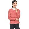 White duck down light down jacket women's winter new slim-fit warm short jacket round neck V-neck inner and outer wear liner