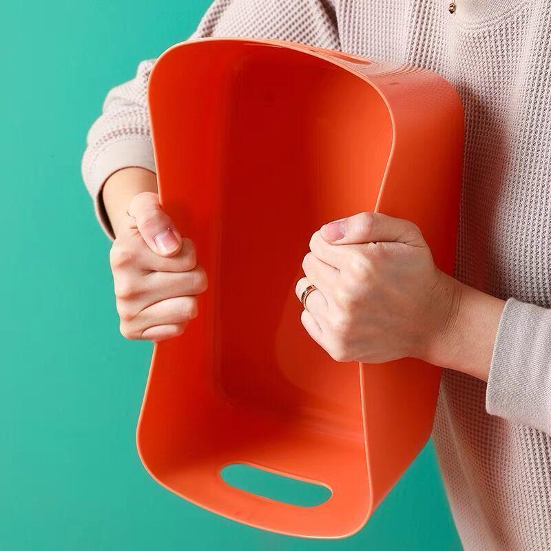 Kunststoff Schreibtisch Aufbewahrungs-Organizer für Snacks und Kleidung - Haushalts Wohnzimmer Box