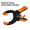 Spring Clamps Heavy Duty 6/8inch Large Plastic Clamps for Crafts Jaw Opening for Gluing Clamping Securing Woodworking