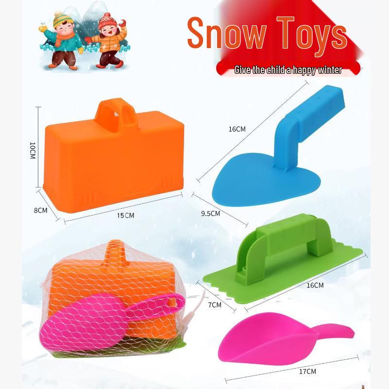 Children's Snowball Maker Toy - Snow Clip Tool for Winter Fun