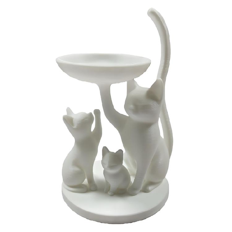 Artistic Black Cats Figurine Storage Solution Storage Tray For Earrings And Bracelets Decorative Home Decoration белый 673₽