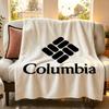Brand C Columbia Throw hot Flannel Throw Blanket Suitable for Sofa Living Room Bedroom soft