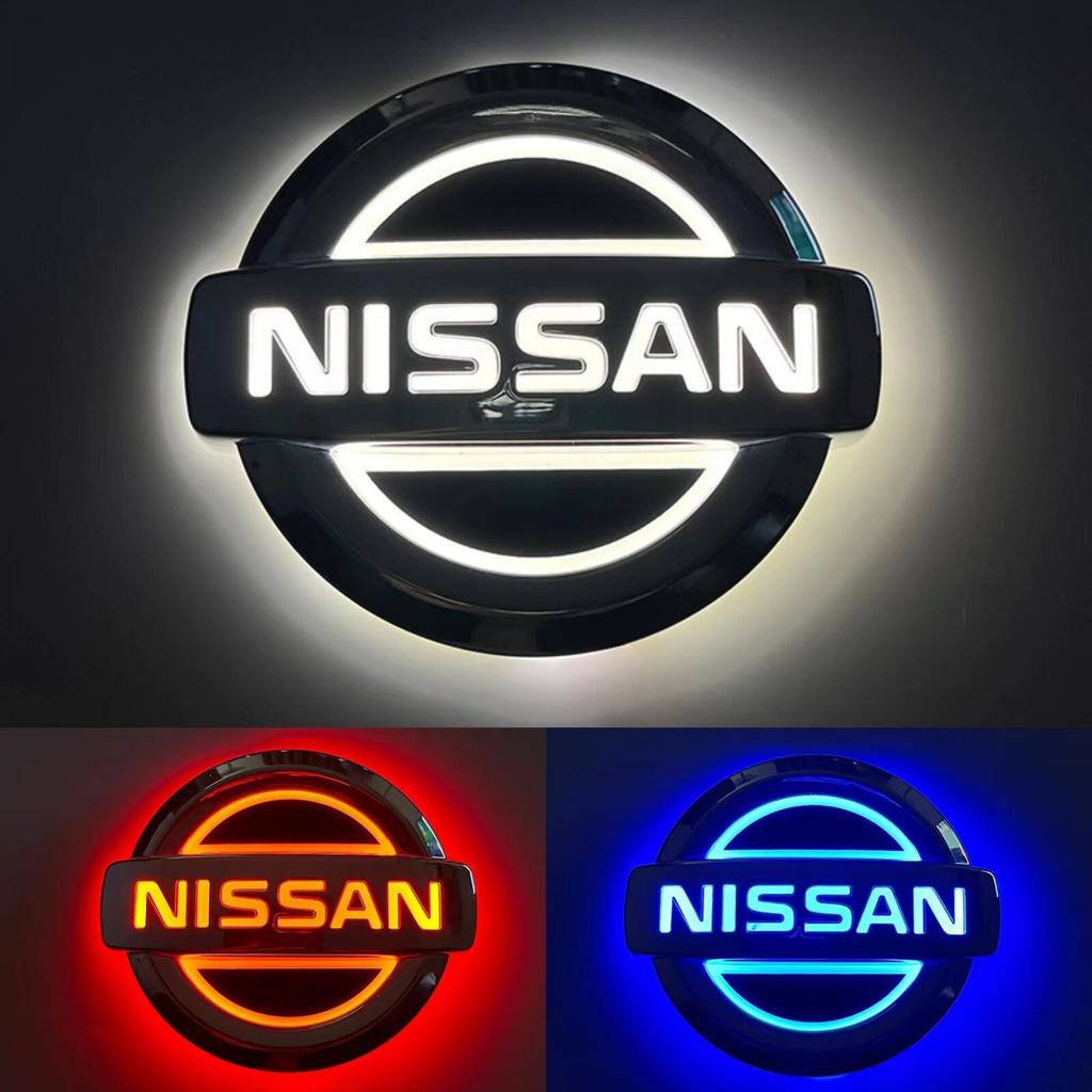 Car 5D LED Front Rear Light Emblem Sticker For Nissan GTR NISMO Qashqai Patrol X-trail Tiida Navara Sylphy Juke Teana Skyline