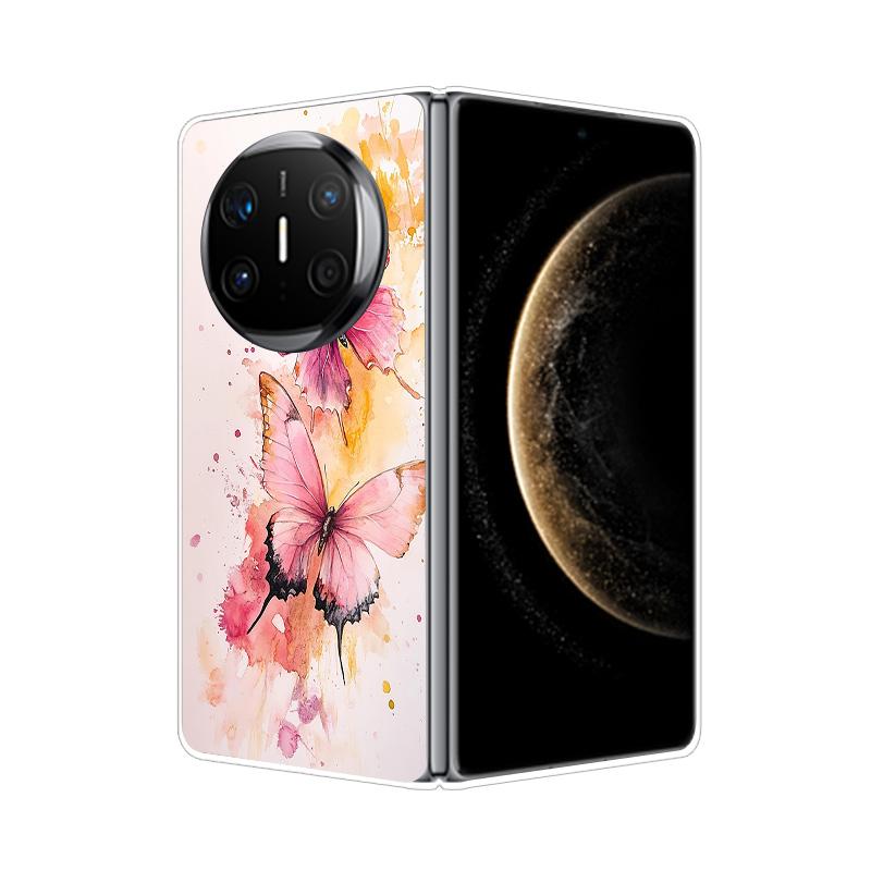 For HuaWei Mate X6 Case Marble Soft Hard PC Shell Back Cover For HuaWei Mate X3 X5 X6 X2 Full Coverage Phone Shell MateX6 Capa