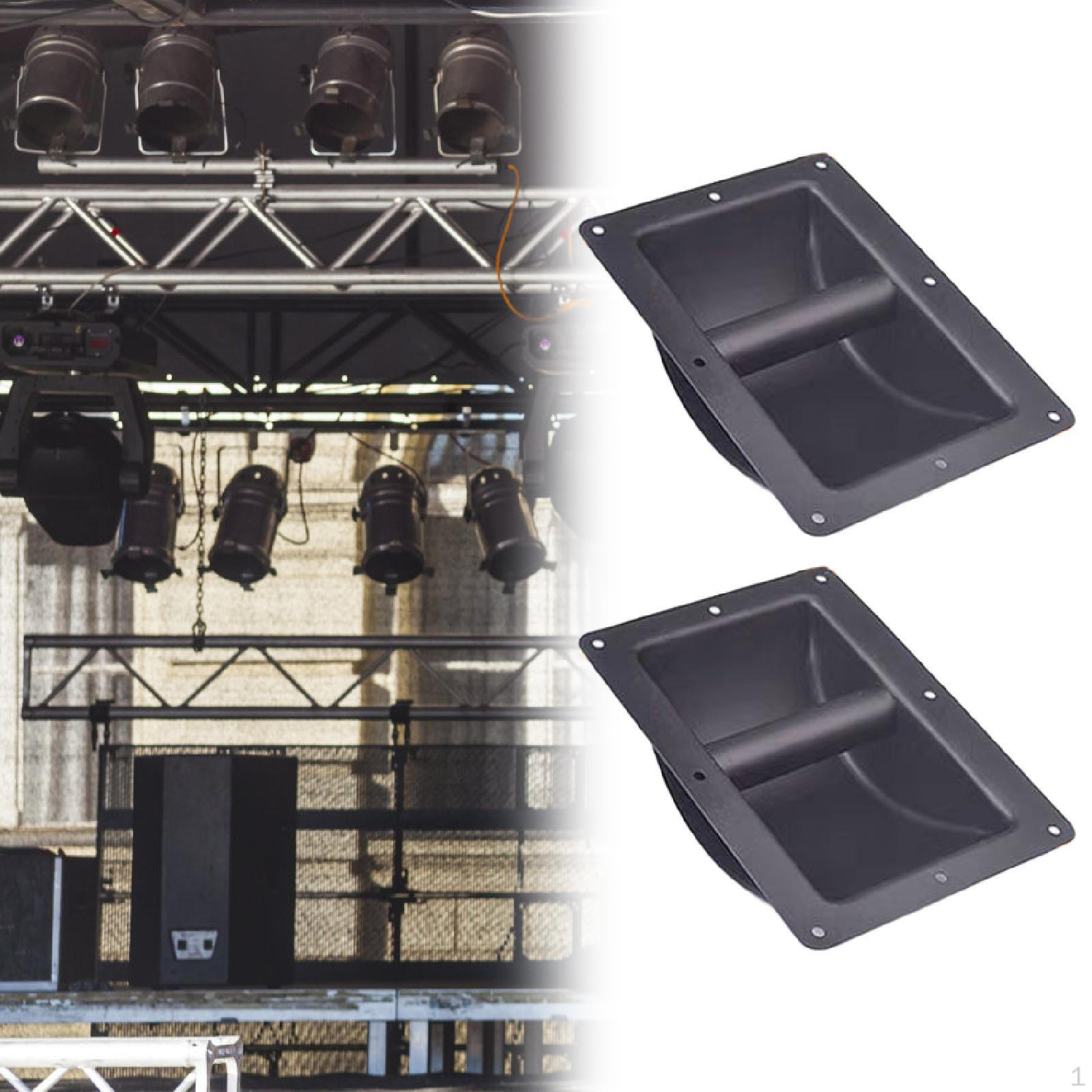 

2 шт. Ручки для шкафа динамика, прочные принадлежности, боковая ручка, легкая загрузка S