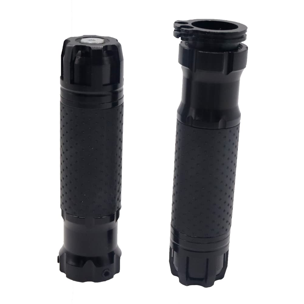HLJSDZ 7/8" 22mm Universal Motorcycle Handle Grip Motorcycle Handle Grip for Honda Yamaha Kawasaki Suzuki Steering Wheel Grip