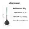 In-Stock Large Silicone Soup Ladle and Spatula for Kitchen Use