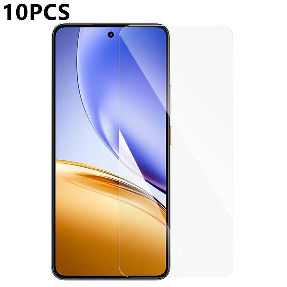 

RURIHAI 10Pcs For Realme 14 5G Screen Protector 0.26mm 2.5D High Aluminium Silicon Glass Film As Shown A