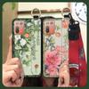 Lanyard Fashion Phone Case For HTC Desire 20 Plus/D20+ Kickstand Wristband Shockproof Waterproof Wrist Strap Silicone