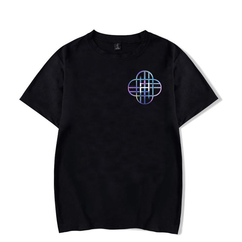 Moda KPop Demon Hunters futbolkalari erkaklar ayollar kulgili logotip vintage ko'cha uslubi qisqa yengli koreys ulzzang anime klassik toplari