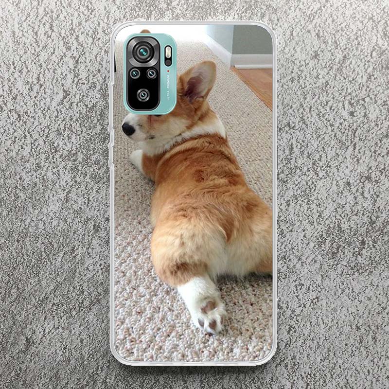 Cute Lovely Corgi Dogs Print Soft Case for Xiaomi Redmi Note 14 13 14S 12S 11S Phone Shell 10 Pro Plus 11E 11T 12 11 10S 9 Cover