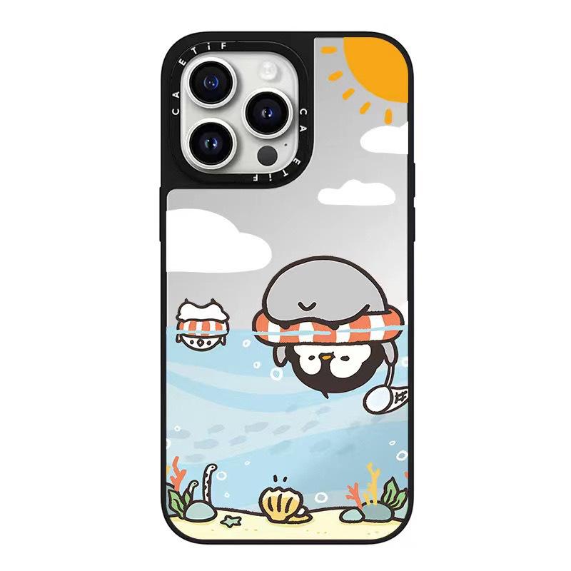 Spiegel für Apple 15 Promax Handyhülle für IPhone 14 Plus High-End Rundumschutz 13 und Sturzsicher 12