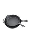 Cast Iron Flat Bottom Skillet, 30cm